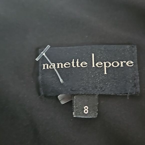 Nanette Lepore Women's V-neck Wrap Dress With Matching Pair Of Earrings 8 Red - Picture 11 of 16